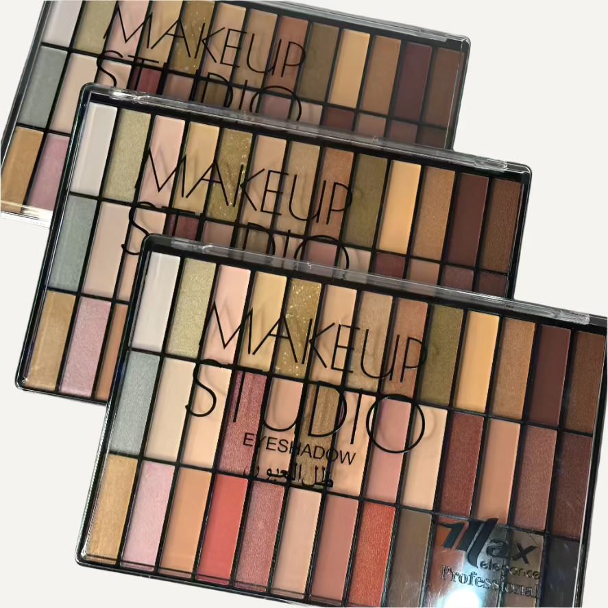 Max Makeup Studio Eyeshadow Palette – 39 High-Pigment Shades