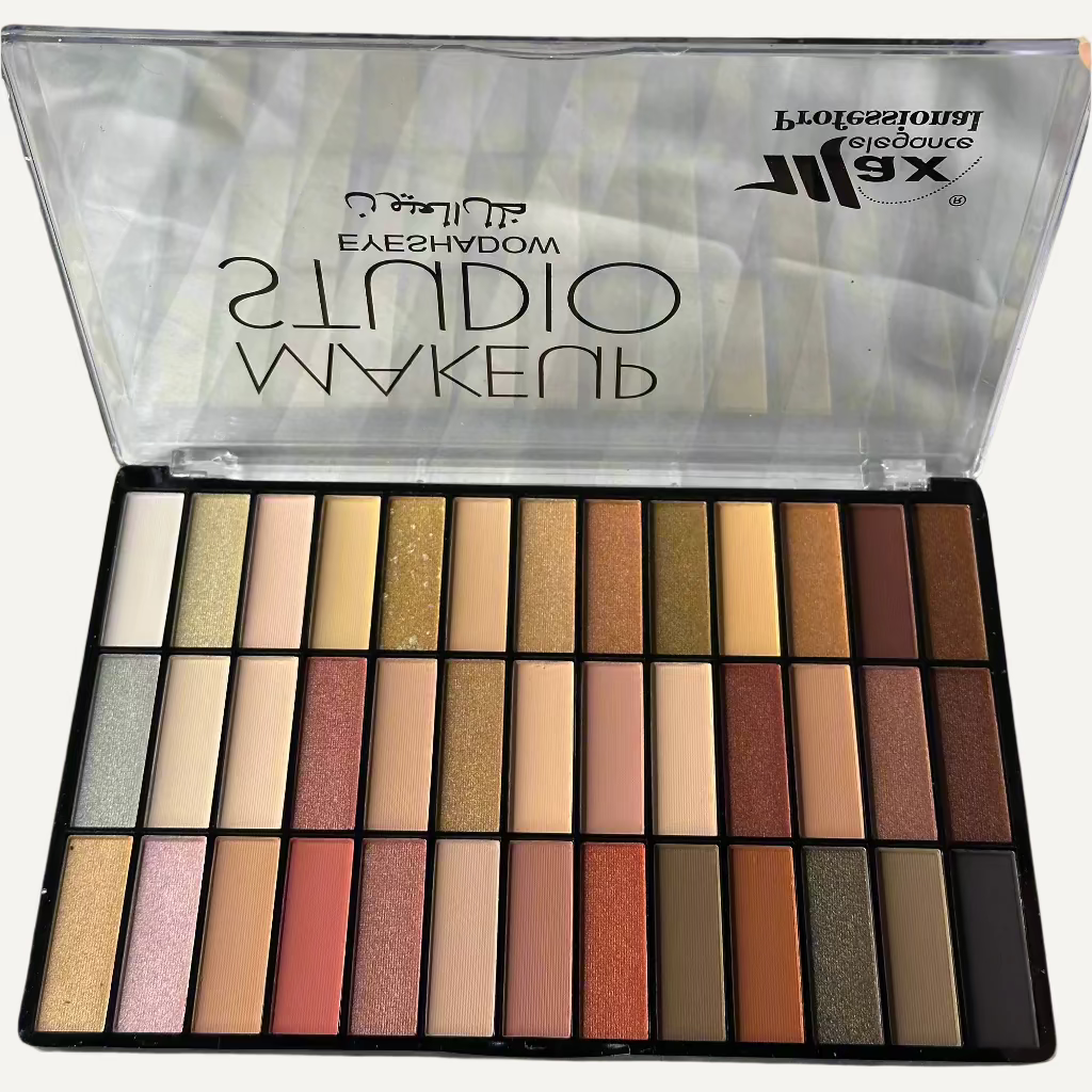 Max Makeup Studio Eyeshadow Palette – 39 High-Pigment Shades